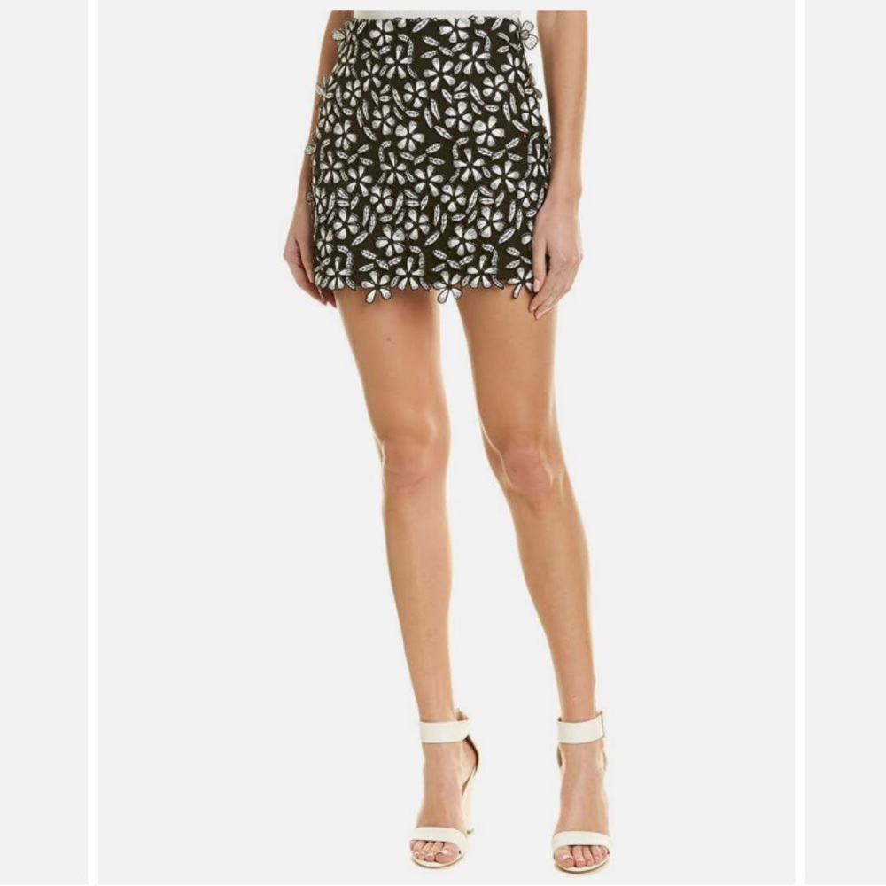 French Connection Beautiful Flower Skirt